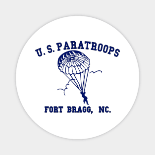 US Paratroops Fort Bragg NC WW2 Magnet